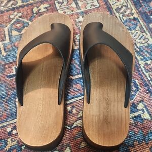 Free People Black Sandals
